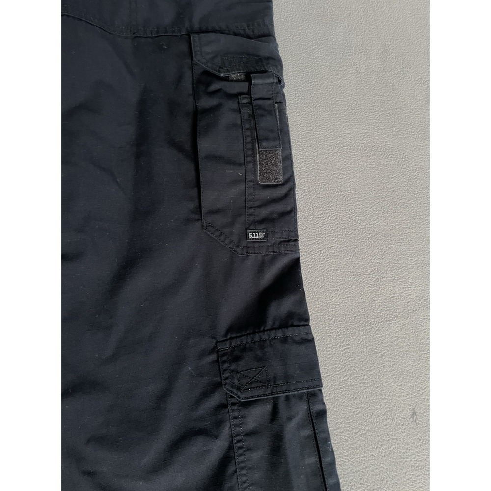 5.11 Tactical Pants Mens 32x28 Taclite Ems Cargo Rip Stop Dark Navy Blue - Picture 3 of 9